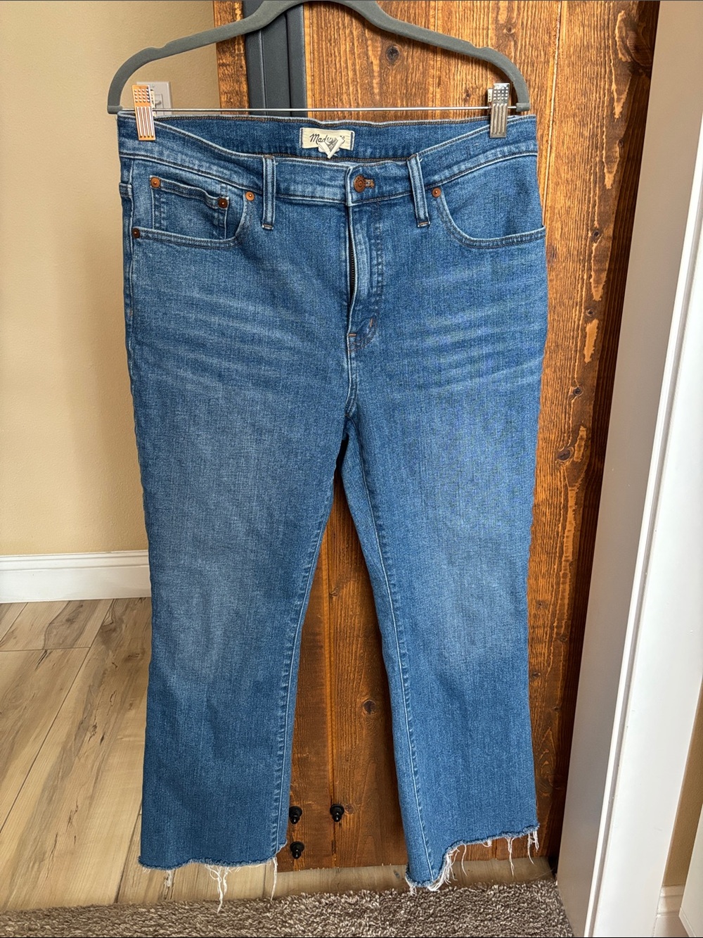 Madewell Mid Rise Kick Out Jeans